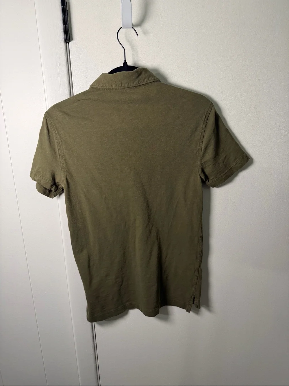 J.Crew Men’s Olive Green Polo Shirt | Size XS